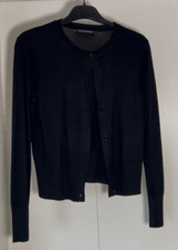cardigan 100% pur cachemire épais noir Monoprix femme Taille 1 = S ou petit M