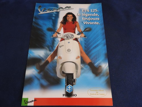 Catalogue depliant vespa et4 - depliant,