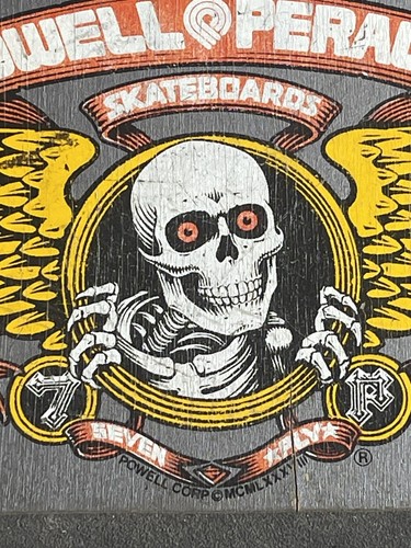 Skateboard vintage rare powell - skateboard,