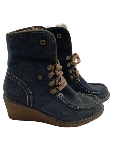 Bama bottes neige femme - neige, bleu