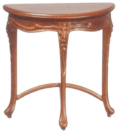 Maison poupées noyer art - poupées,