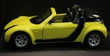 Smart Roadster Coupe 1:43 Car Diecast Smart promo Yellow
