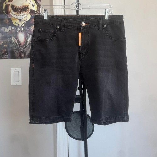 Dsquared2 black denim - black, shorts