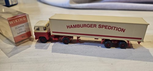 Wiking camion scania - wiking, hamburger