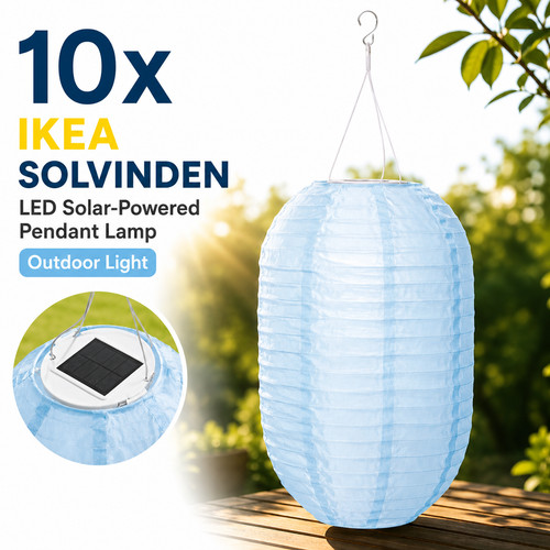 10x ikea solvinden - ikea, led