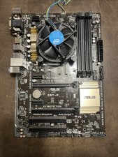 Carte mère Asus Z97-P + Processeur Intel Core I7-4790 3.60 GHz Sans Sheild