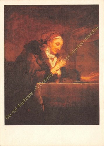 Postcard art jean baptiste - postcard,