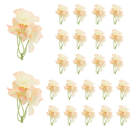 24pcs fleur orchidée - fleur, d'orchidée