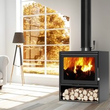 Poêle à Bois En Fonte 10 Kw