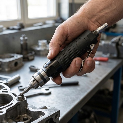 Perceuse pneumatique - perceuse,