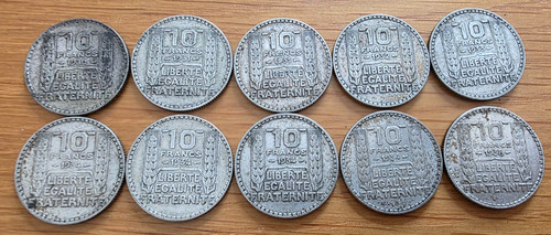 Lot dix pièces 10 - lot,
