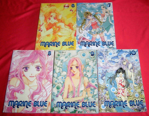 Manga marine blue tomes - manga, 6