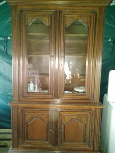 Meuble vitrine ancienne - meuble,