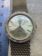 Rolex Caliber 1600 Movement And Gold Cellini Dial In A Gold Filled Case, SS Back