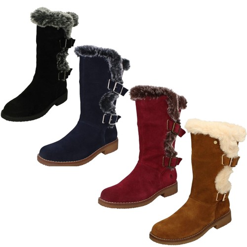 Bottes mollet femmes hush - mi-mollet,