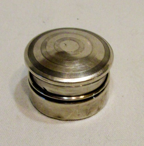 Tabatiere argent massif - argent, boite