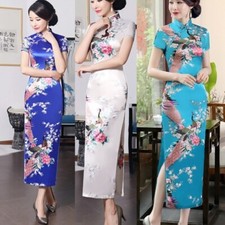 Robe Slim En Soie Florale