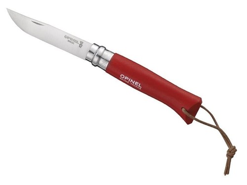 Couteau opinel vri rouge - , +