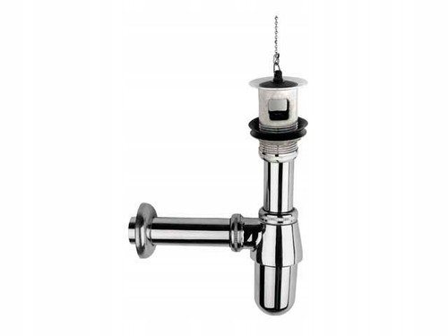 Siphon lavabo chrome 4 - de,
