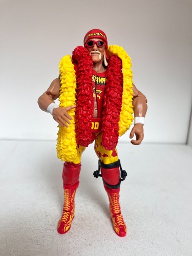 Wwe hulk hogan mattel - hulk, figurine