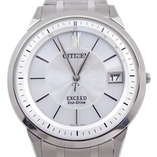 Montre pour homme CITIZEN d'occasion Exceed Eco Drive Radio boîtier fin...
