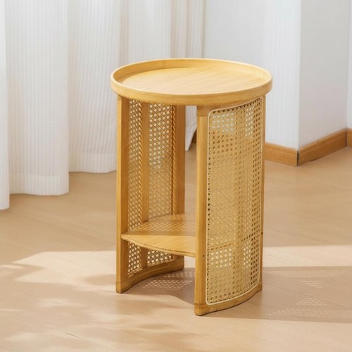 Petite table rond - rond', panier