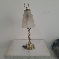 lampe a poser bureau bronze et