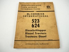 IHC Mc Cormick 523 624 tractor spare parts catalog parts catalog 1966