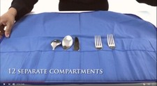 Nushine Anti-Tarnish Cutlery Roll - Protect Your Cutlery