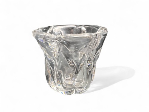 Vintage petit vase cristal - en,