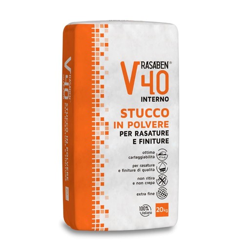 Stucco polvere interno v40 - interno,