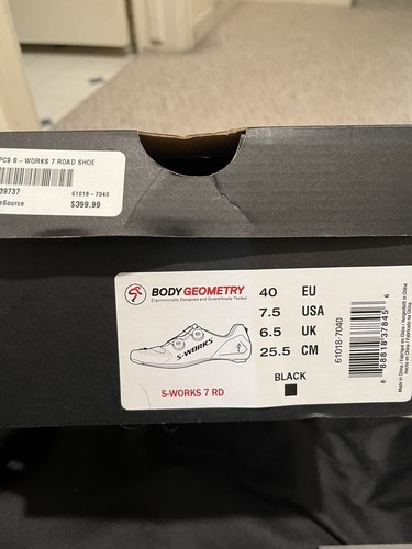 Works road shoe black - road,
