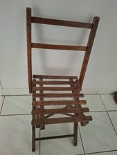 RARE Chaise ancienne en bois