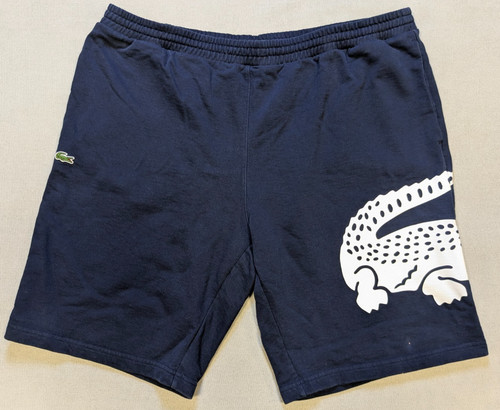 Lacoste shorts mens 3xl blue - lacoste,