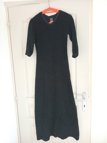 Gaultier jeans robe maxi - robe, noire