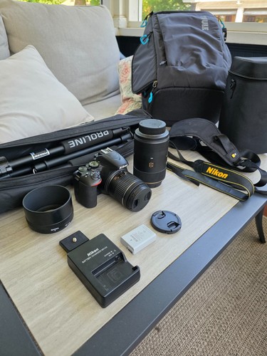 Nikon d3500 dslr camera bundle - nikon,