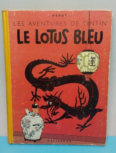 Tintin lotus bleu b10 - le,