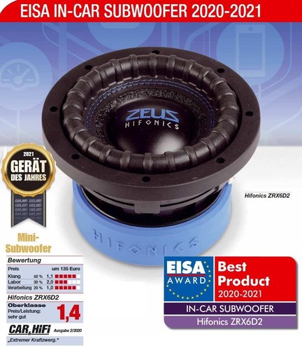 Hifonics zrx6d2 cm - cm, (6,5")