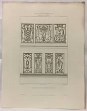 Gravure d' Architecture