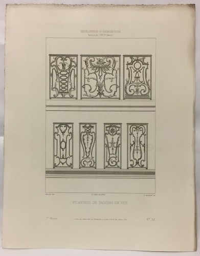 Gravure architecture - gravure,