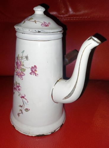 Cafetiere chocolatiere tole - cafetiere,
