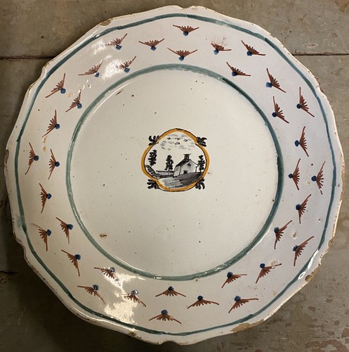 Assiette sud ouest faïence - ouest,