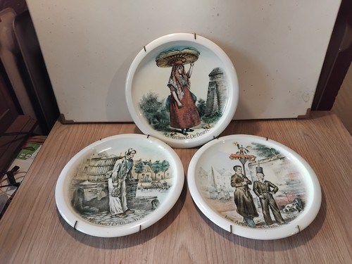 Lot assiettes kéramis - lot,