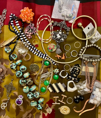 Lot bijoux anciens - bijoux,