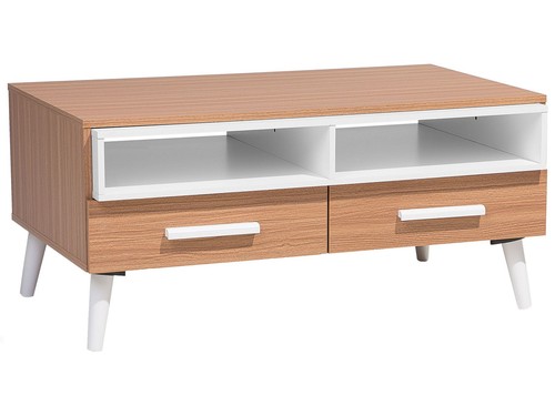 Beliani table basse alloa - table,