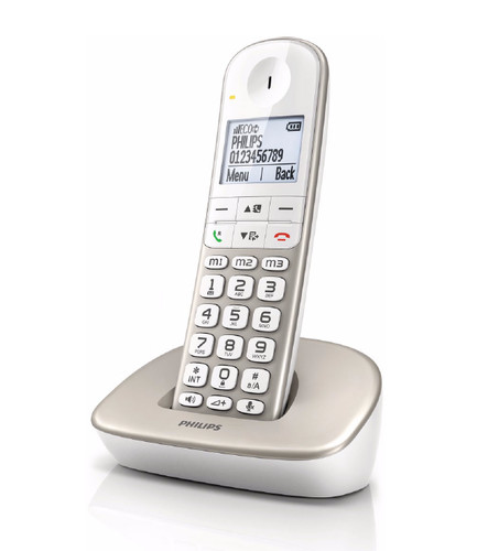 Philips xl490 téléphone fixe - xl490,