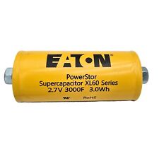 Eaton Powerstor XL60 3000F Farad 2.7V 3.0Wh Supercapacitor with Nuts
