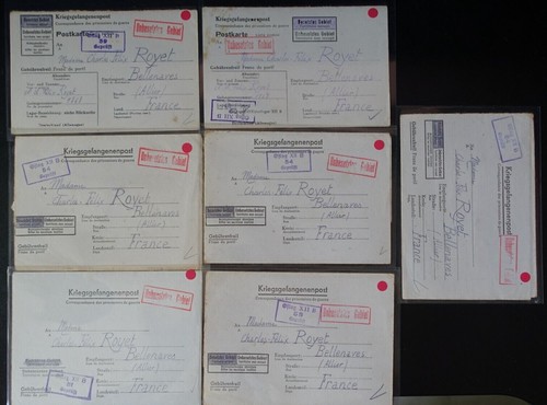 Ww2 lettres prisonnier de - lettres,