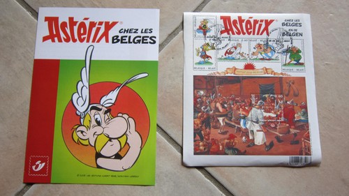Timbres asterix chez les - bd,
