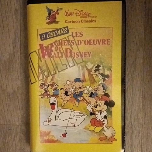 Walt disney home vhs les - vhs,